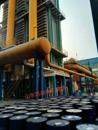 山東聊城東泰農(nóng)化導熱油系統(tǒng)清洗工程結束